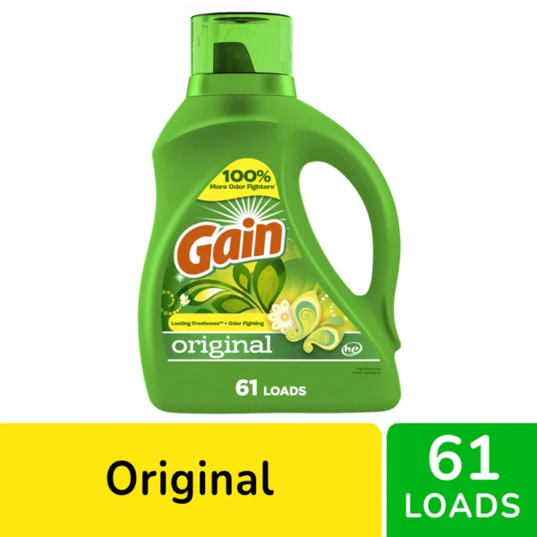Gain Detergent 88 Fl Oz (Original)