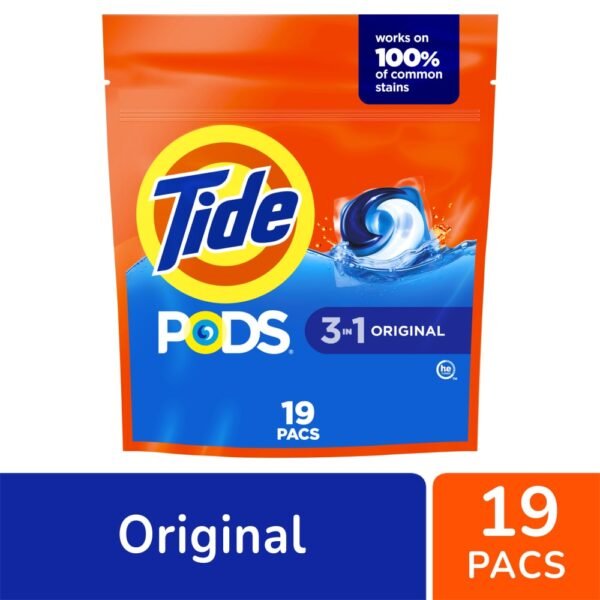Tide Pods 19 Pacs (Original)