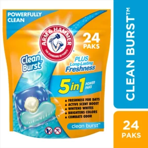 Arm & Hammer 24 Paks Detergent (Clean Burst)