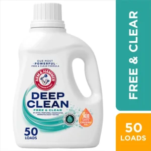 Arm & Hammer Deep Clean Detergent 75 Fl Oz (Free & Clear)