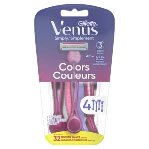 Venus 3 Simply Colors Razers (4 Pack)