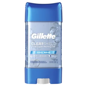 Gillette Clear Gel Deodorant 3.8 Oz (Cool Wave)