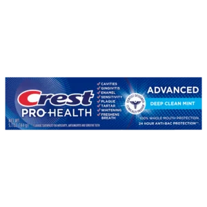 Crest Advanced Pro Health 5.1 oz (Deep Clean Mint)