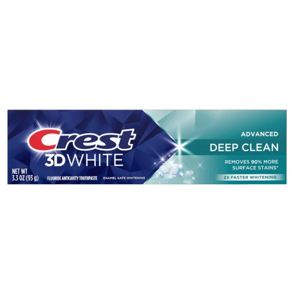 Crest 3D White 3.3 Oz (Deep Clean)