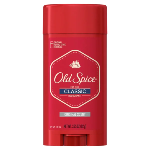 Old Spice Classic Deodorant 3.25 Oz (Original Scent)
