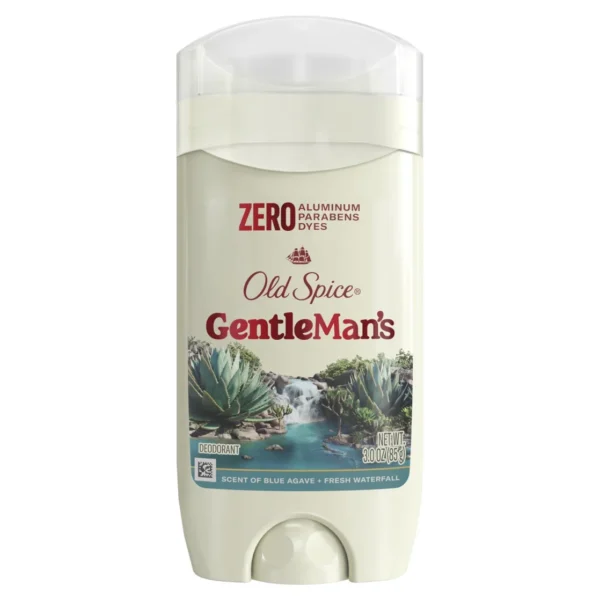Old Spice Deodorant Gentleman 3.0 oz (Blue Agave & Fresh Waterfall)