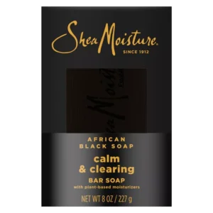 Shea Moisture Bar Soap 8 Oz (African Black Soap)