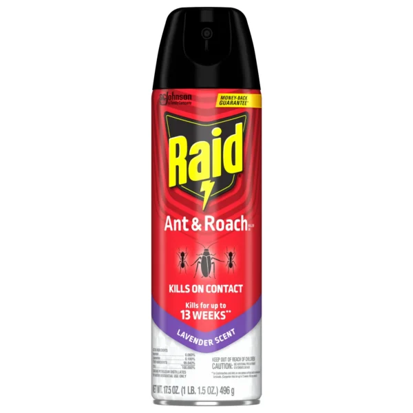 Raid Ant & Roach Spray (Lavender)