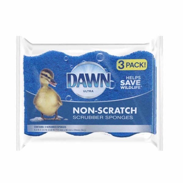 Dawn Sponges 3 Pack (Non-Scratch)