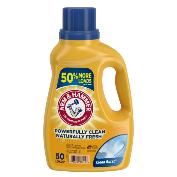 Arm & Hammer Detergent 50 Fl Oz (Clean Burst)