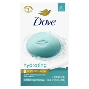 Dove Bar Soap 6 Pack (Hydrating)